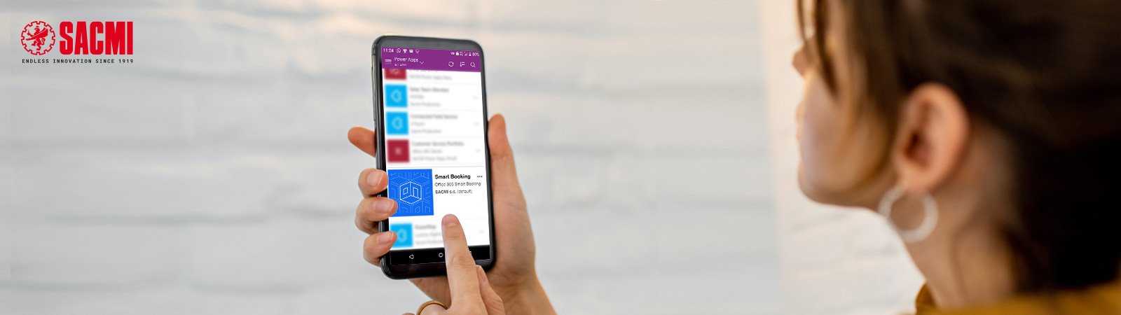 SACMI Smart Booking, <br>l’app digitale per la sicurezza del lavoro ai tempi del Covid</br>