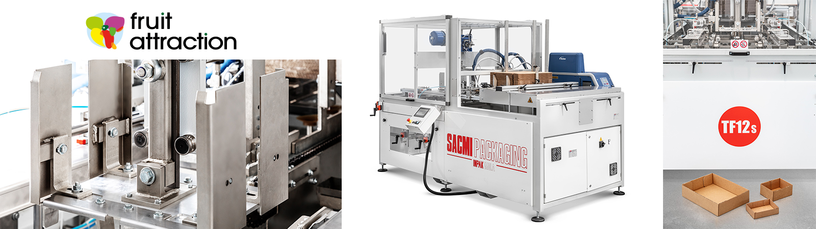 SACMI Packaging & Chocolate to preview the new TF12 Small at Fruit Attraction 2024