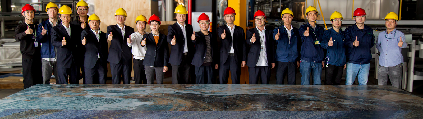 蒙娜丽莎与萨克米合作，生产出世界上最大规格的陶瓷大板