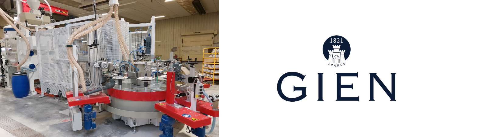 Faïencerie de Gien invests in isostatic pressing with the SACMI-SAMA PHO451
