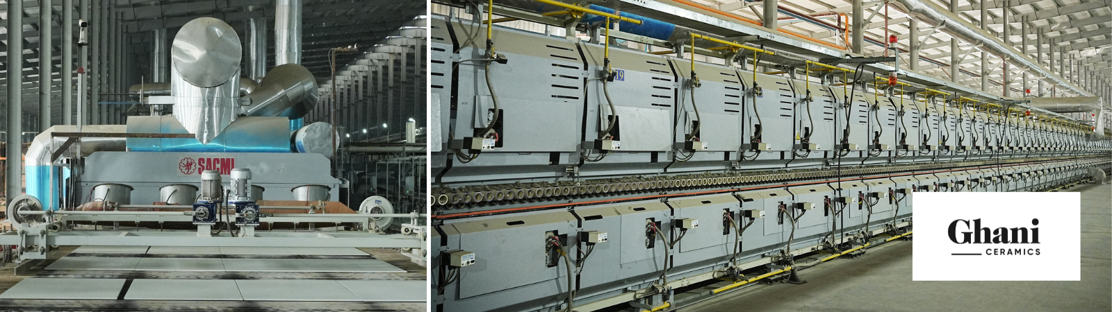 Ghani Ceramics (Pakistan) doubles capacity with a new SACMI FCC large-format kiln