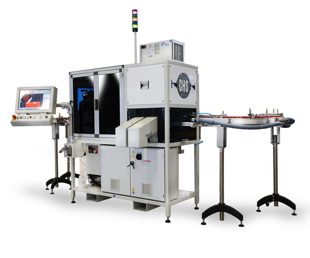 CHS360 Sacmi, riferimento mondiale per l’ispezione delle tall alluminium caps 