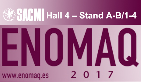 Sacmi Wine&Spirits, oferta completa protagonista en Enomaq 2017