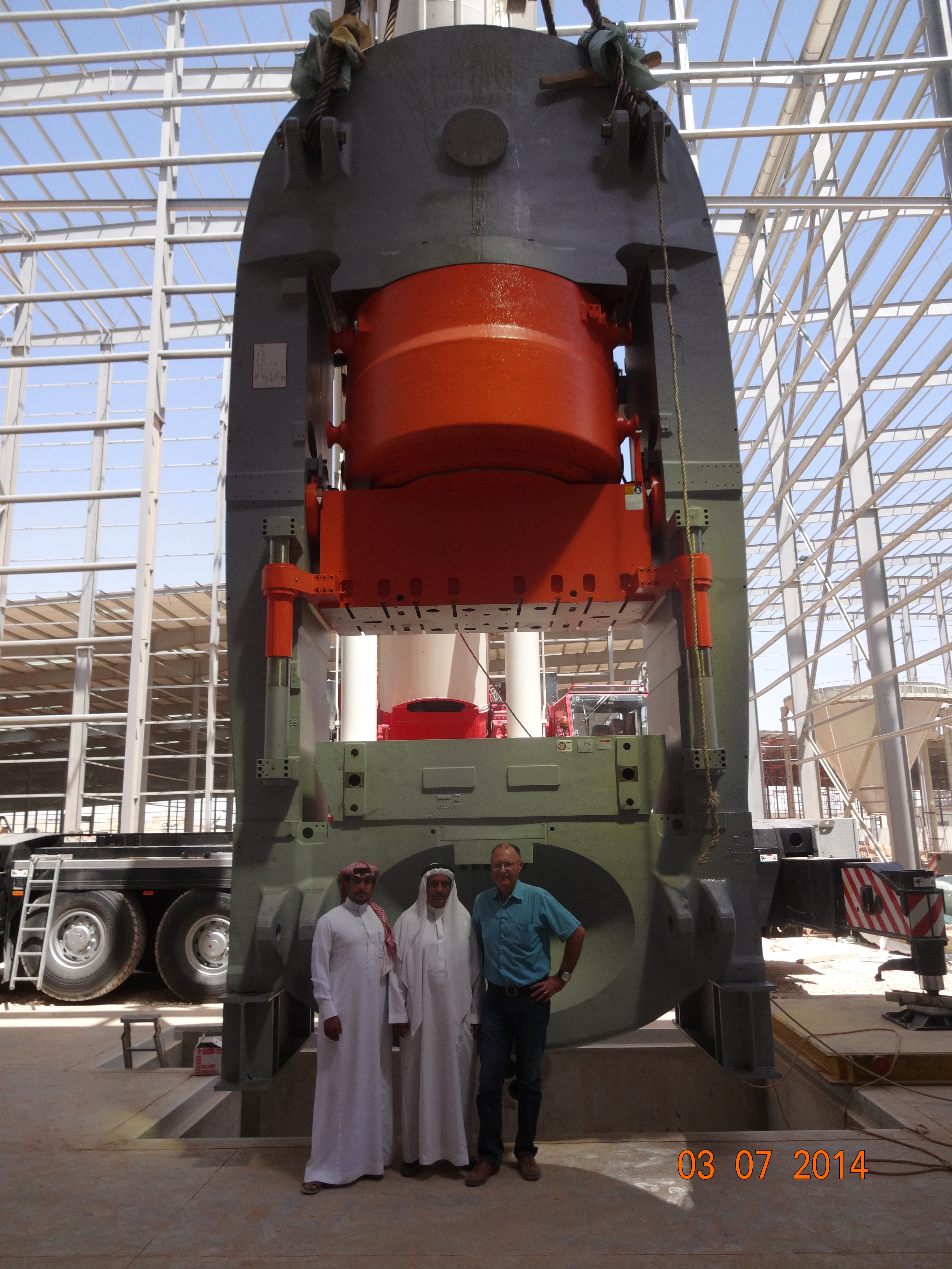 Tocca il suolo saudita la pressa Sacmi PH 6500