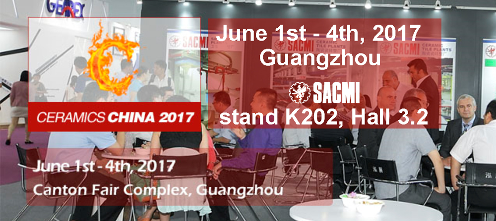 SACMI protagonista a Ceramics China