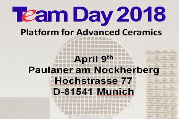 TEAM Day 2018, una finestra di prim’ordine sul mondo dei ceramici avanzati
