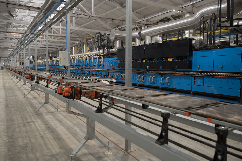 Sacmi, linea completa per Volgogradskij Keramicheskij Zavod (Russia)